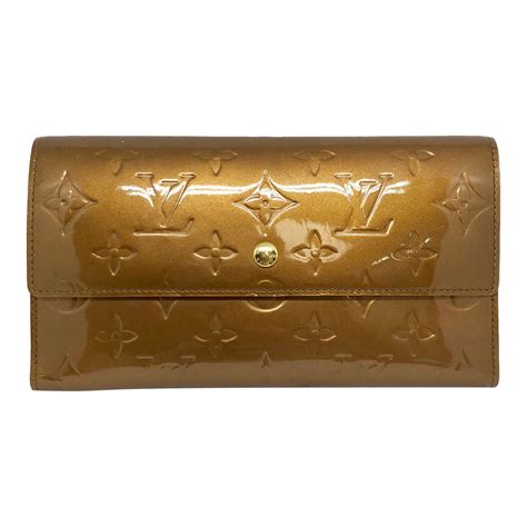 louis vuitton long wallet womens|Louis Vuitton vernis wallet.